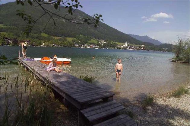 Appartementhaus Huber Abersee Kültér fotó